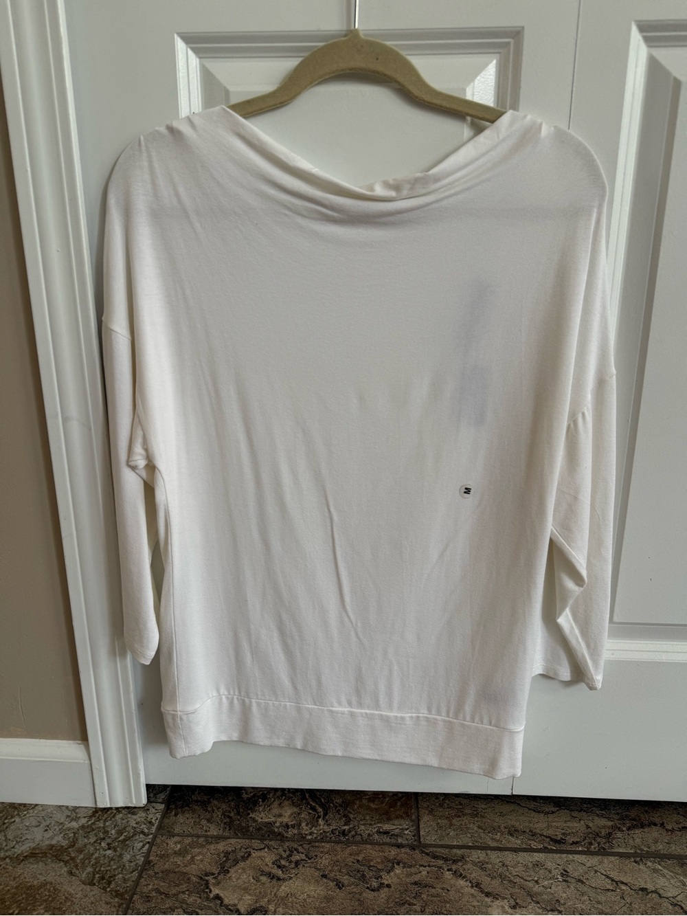 The Limited Cream Boatneck Dolman Sleeve Top